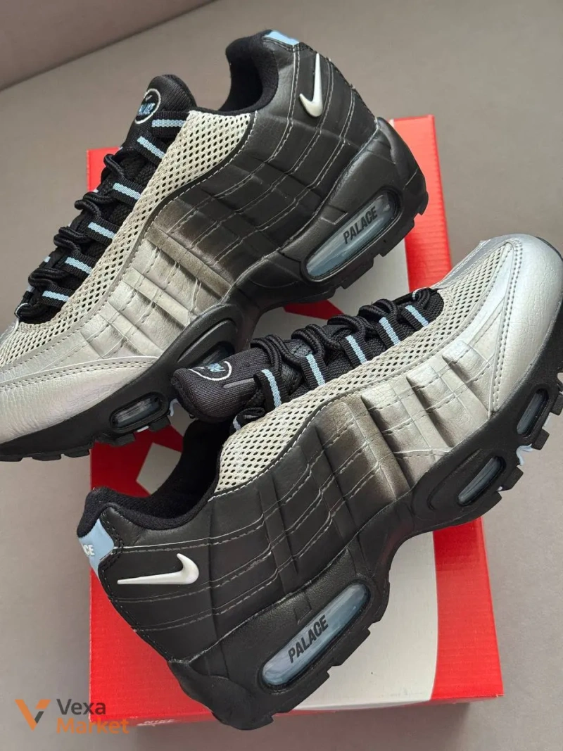 Кросівки Nike Air Max 95 Black 'Big Bubble' x Palace — фото 3