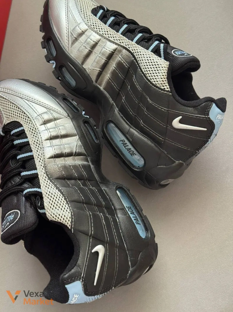 Кросівки Nike Air Max 95 Black 'Big Bubble' x Palace — фото 6