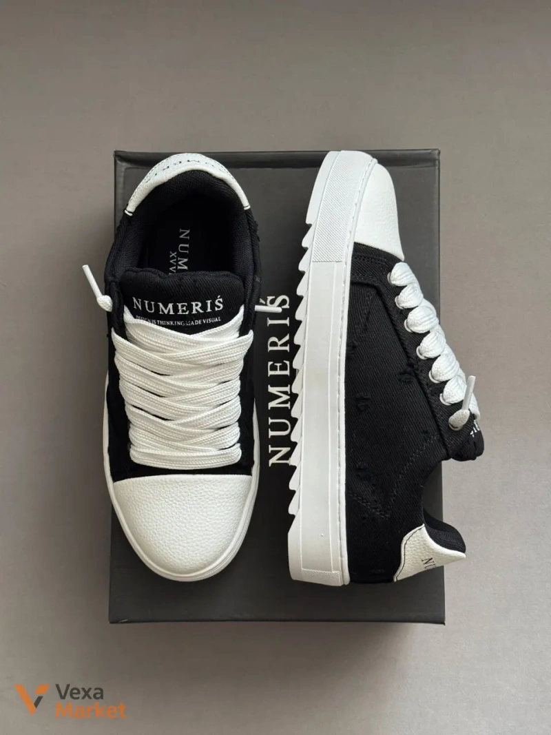 Кросівки Numeris Thrashed Black — фото 3