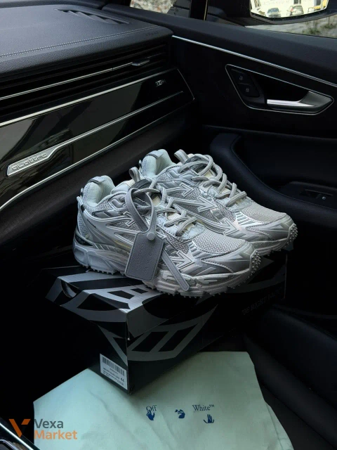 Кросівки Off-White Be Right Back Gray/Silver
