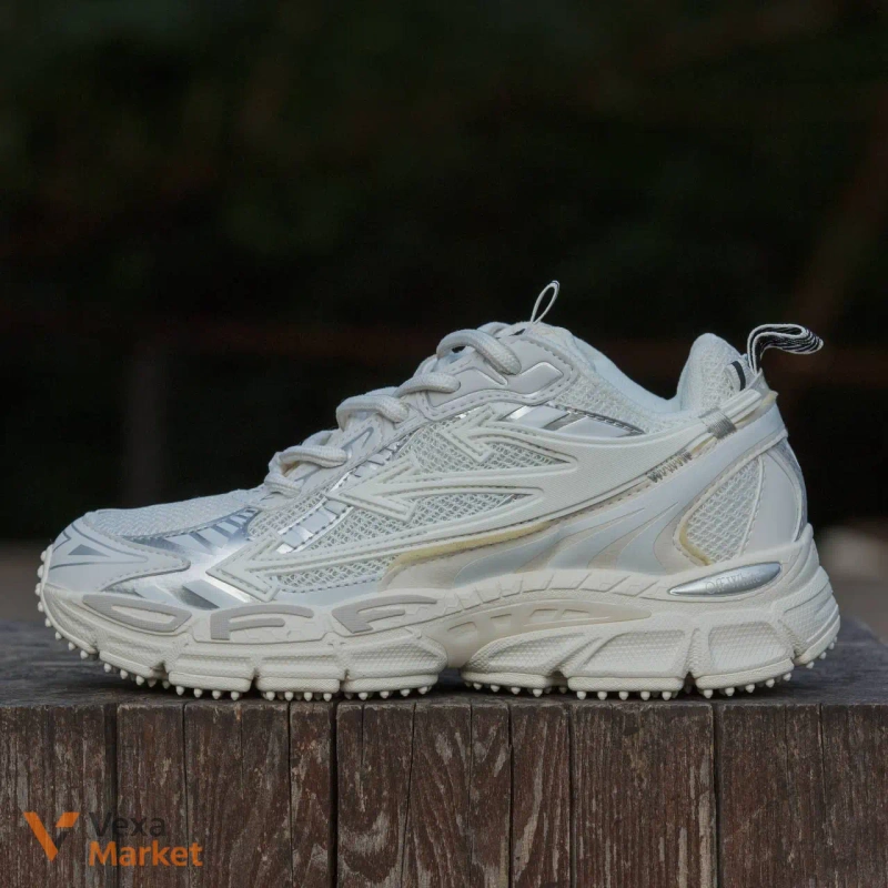 Кросівки Off-White Be Right White Silver — фото 2