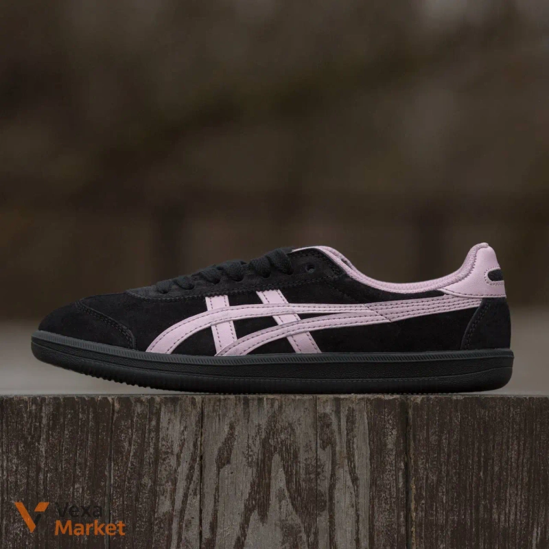 Кросівки Onitsuka Tiger Mexico 66 рожево-чорні — фото 2