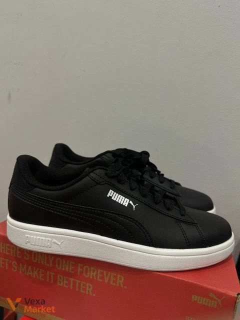 Кросівки Puma шкіряні чорні розмір 37
