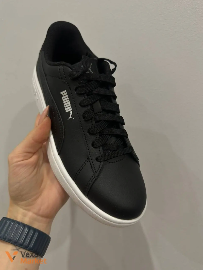 Кросівки Puma шкіряні чорні розмір 37 — фото 2