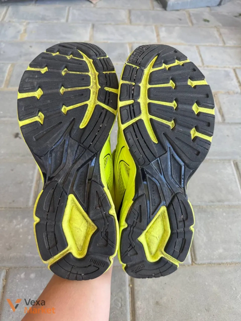 Кросівки PUMA Velophasis Electric Lime / Black — фото 3