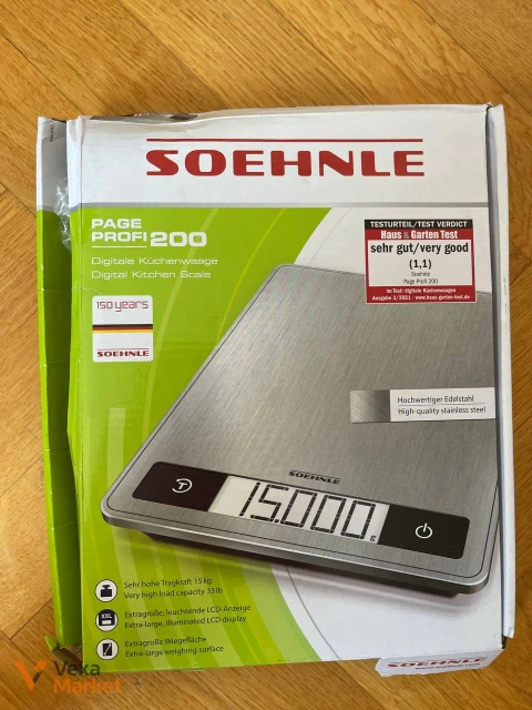 Кухонные весы SOEHNLE PAGE PROFI 200 до 15 кг