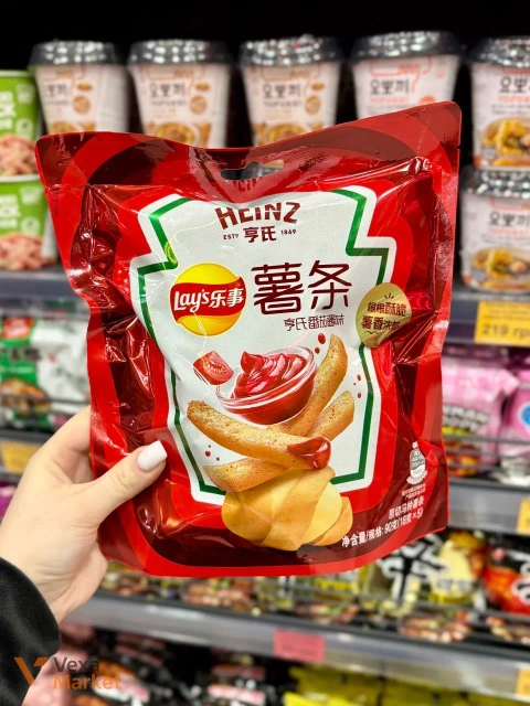 Lay's French Fries Tomato Heinz Азійський ексклюзив