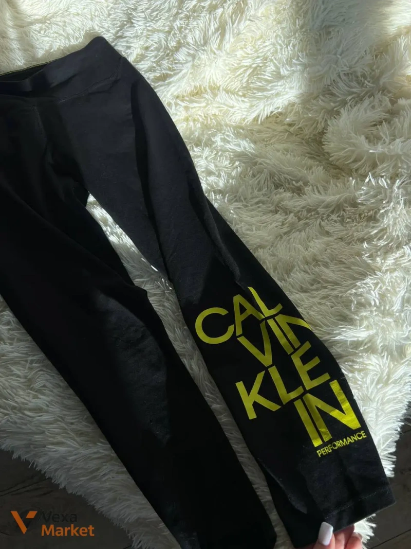 Легінси Calvin Klein Performance жіночі чорні розмір L — фото 3