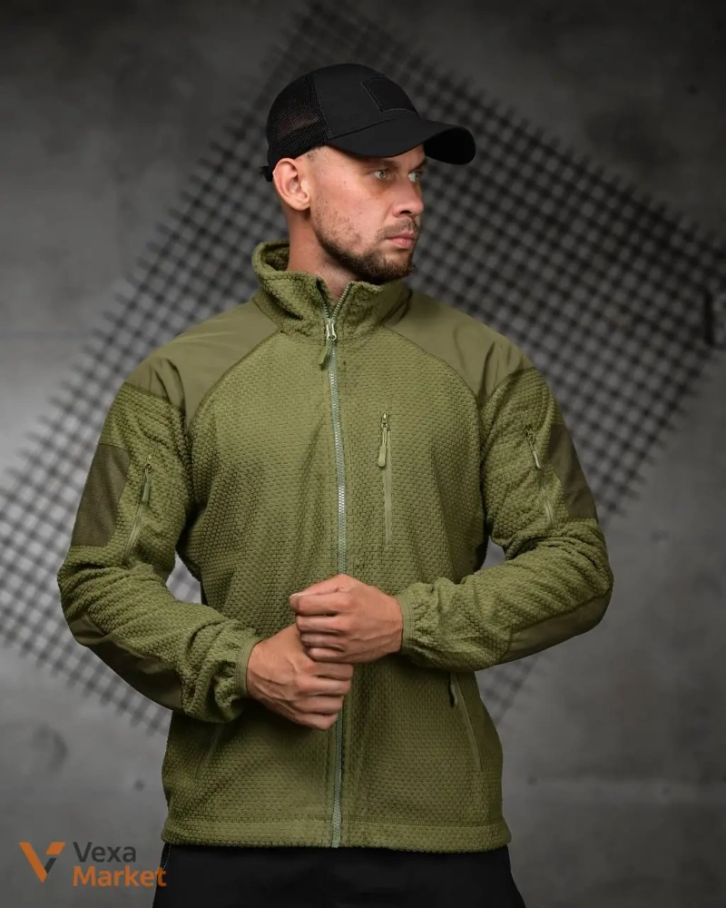 Легка тактична флісова кофта Light Grid Fleece 310 — фото 5