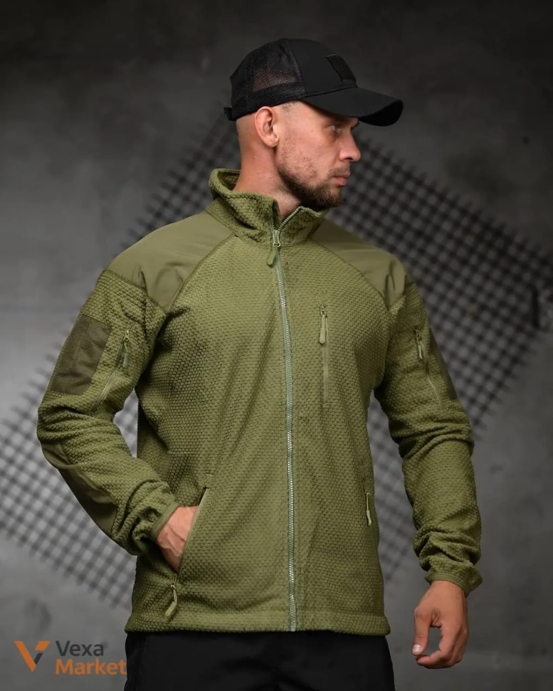 Легка тактична флісова кофта Light Grid Fleece 310 — фото 6