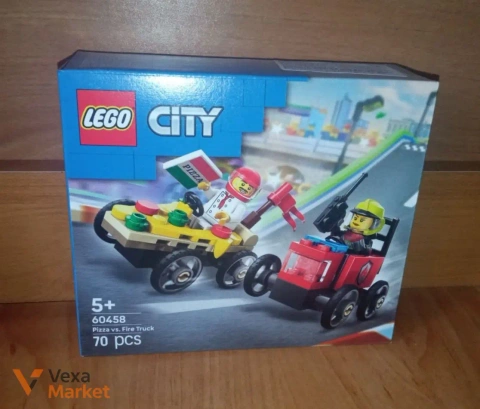 Lego City 60458 Pizza vs. Fire Truck