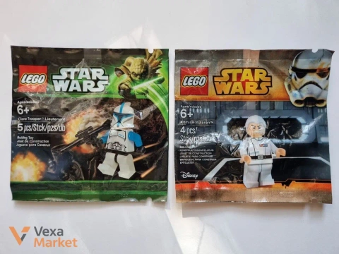 LEGO Star Wars Clone Trooper Lieutenant & Admiral Yularen Polybags