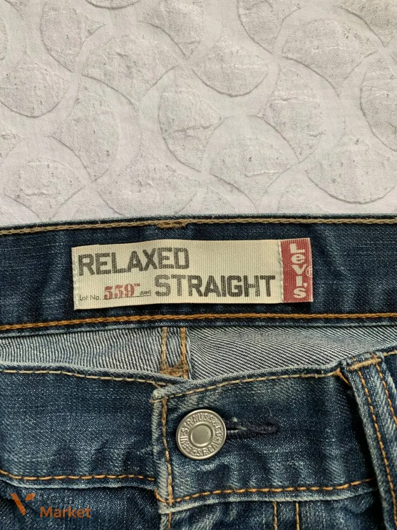 Levi's 559 Relaxed Straight штани — фото 4
