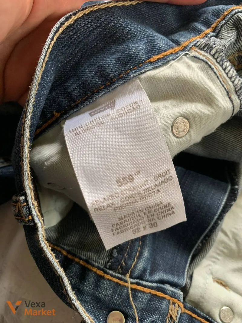 Levi's 559 Relaxed Straight штани — фото 5