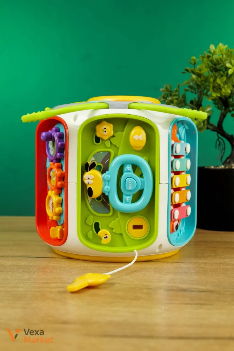 Логічний куб 9 в 1 Bibi-Inn Activity Cube — фото 2