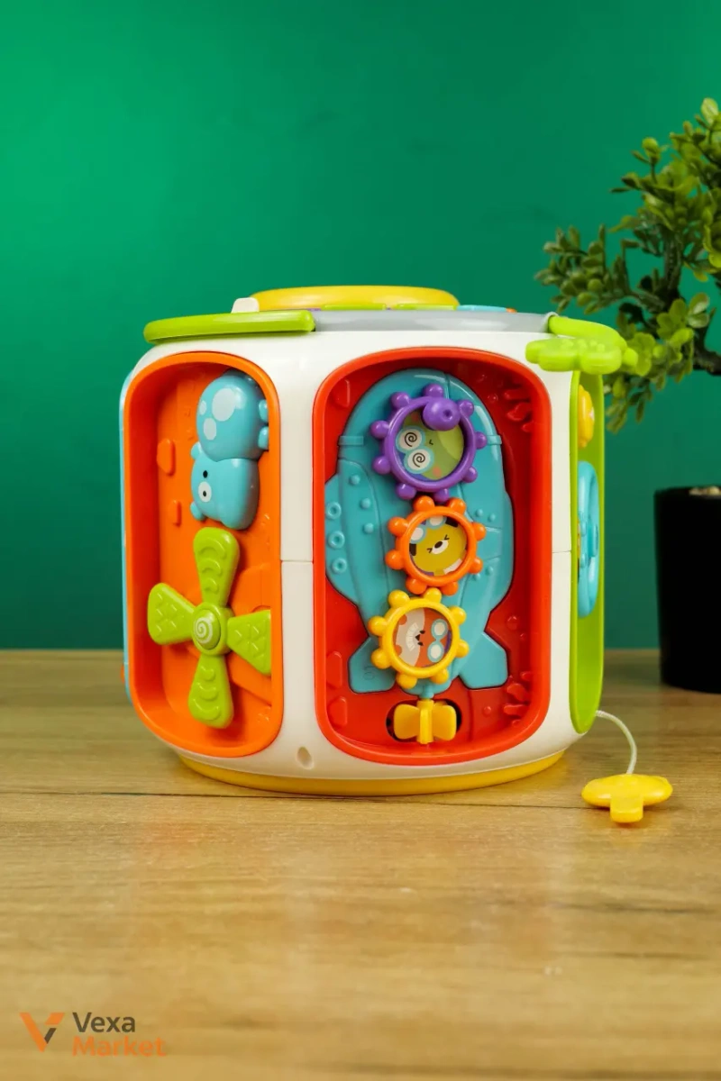 Логічний куб 9 в 1 Bibi-Inn Activity Cube — фото 3