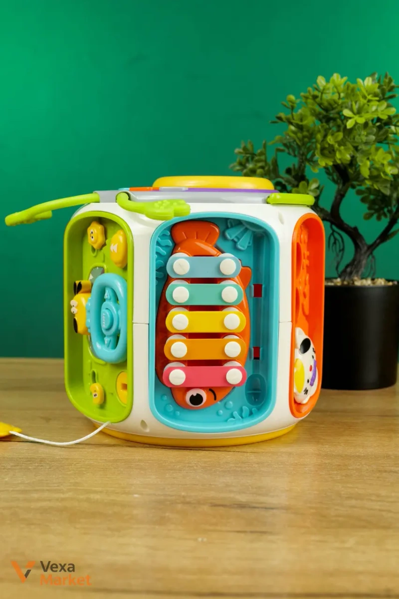 Логічний куб 9 в 1 Bibi-Inn Activity Cube — фото 4