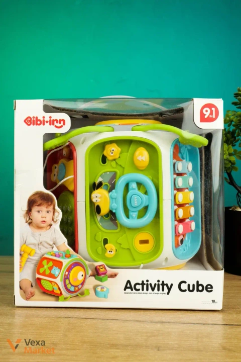 Логічний куб Bibi-Inn 9 в 1 Activity Cube