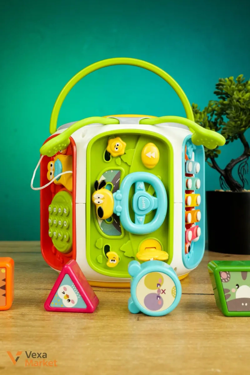 Логічний куб Bibi-Inn 9 в 1 Activity Cube — фото 2