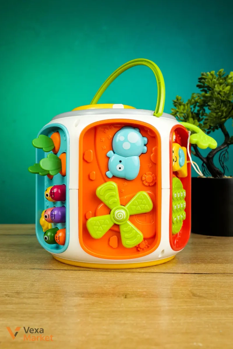 Логічний куб Bibi-Inn 9 в 1 Activity Cube — фото 3