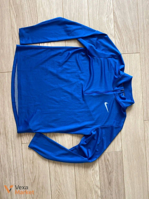 Лонгслів Nike Dri-FIT Pacer 1/2-Zip Running Top синій, розмір L