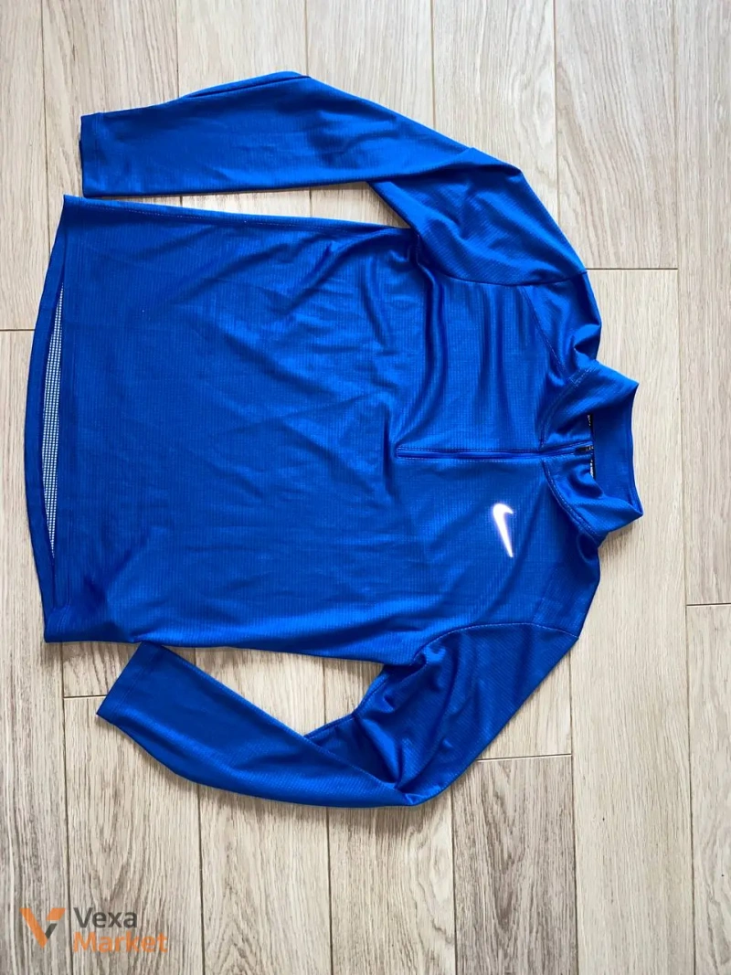 Лонгслів Nike Dri-FIT Pacer 1/2-Zip Running Top синій, розмір L — фото 2