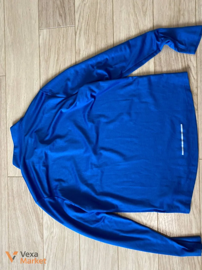 Лонгслів Nike Dri-FIT Pacer 1/2-Zip Running Top синій, розмір L — фото 6