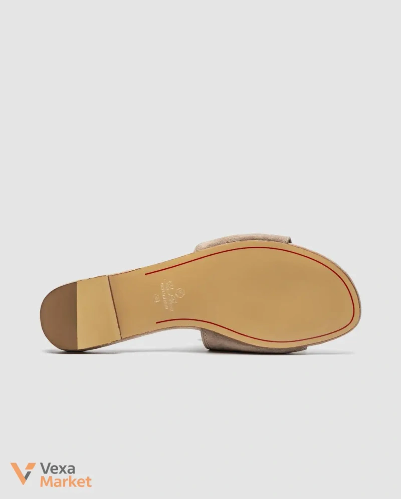 Loro Piana Summer Charms Sandal Suede Sandstone — фото 2