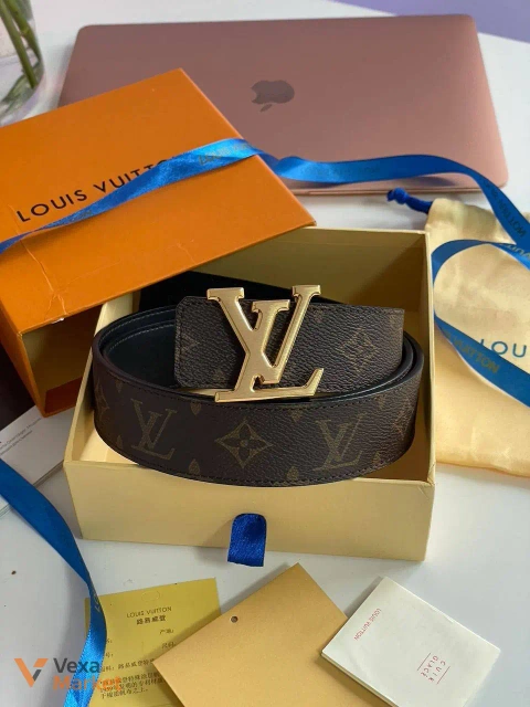 Louis Vuitton Iconic 35 mm Belt Gold