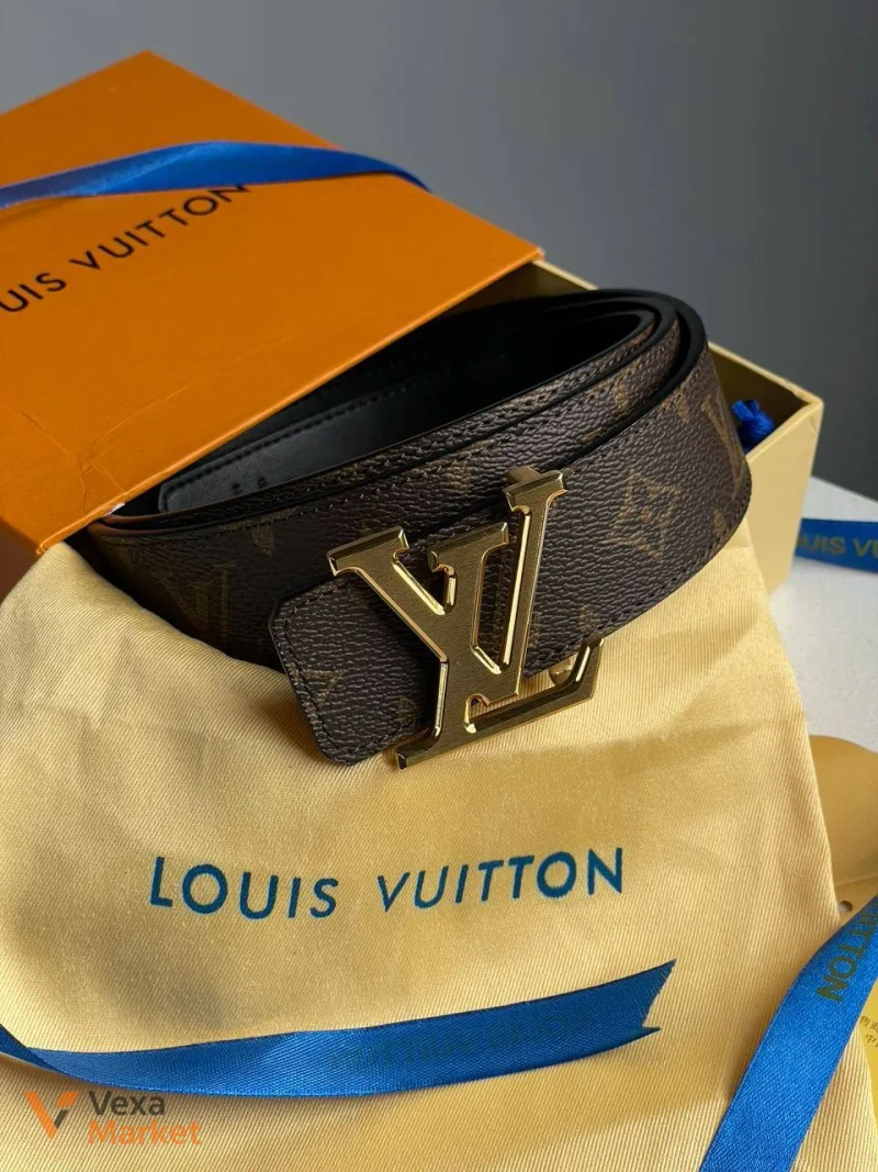 Louis Vuitton Iconic 35 mm Belt Gold — фото 3