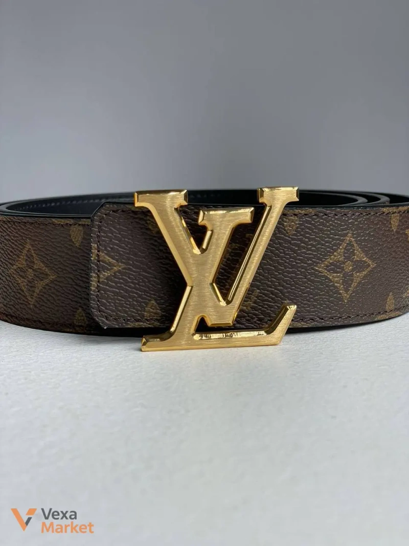 Louis Vuitton Iconic 35 mm Belt Gold — фото 5