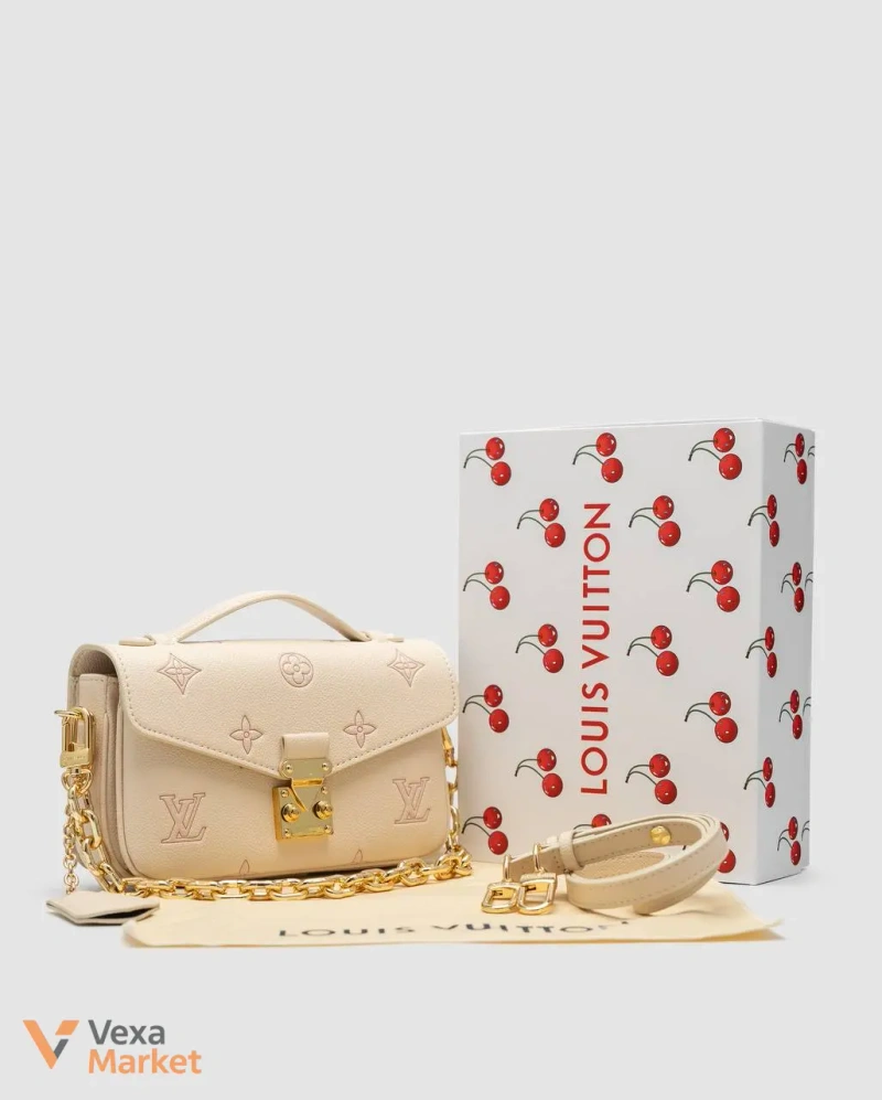 Louis Vuitton Metis сумка шкіра/канва — фото 2