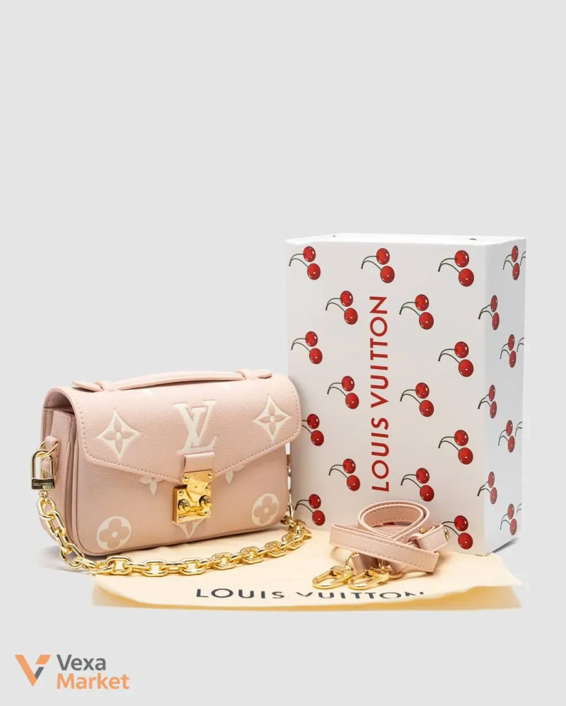 Louis Vuitton Metis сумка шкіра/канва — фото 3
