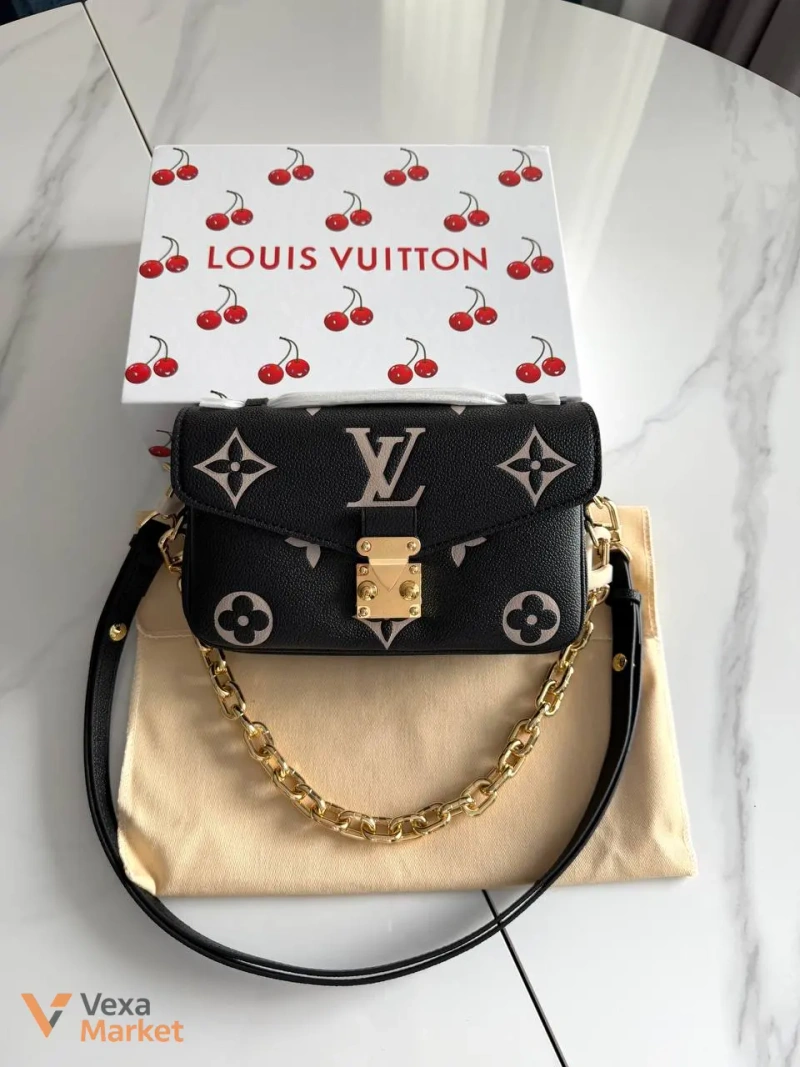 Louis Vuitton Metis сумка шкіра/канва — фото 4