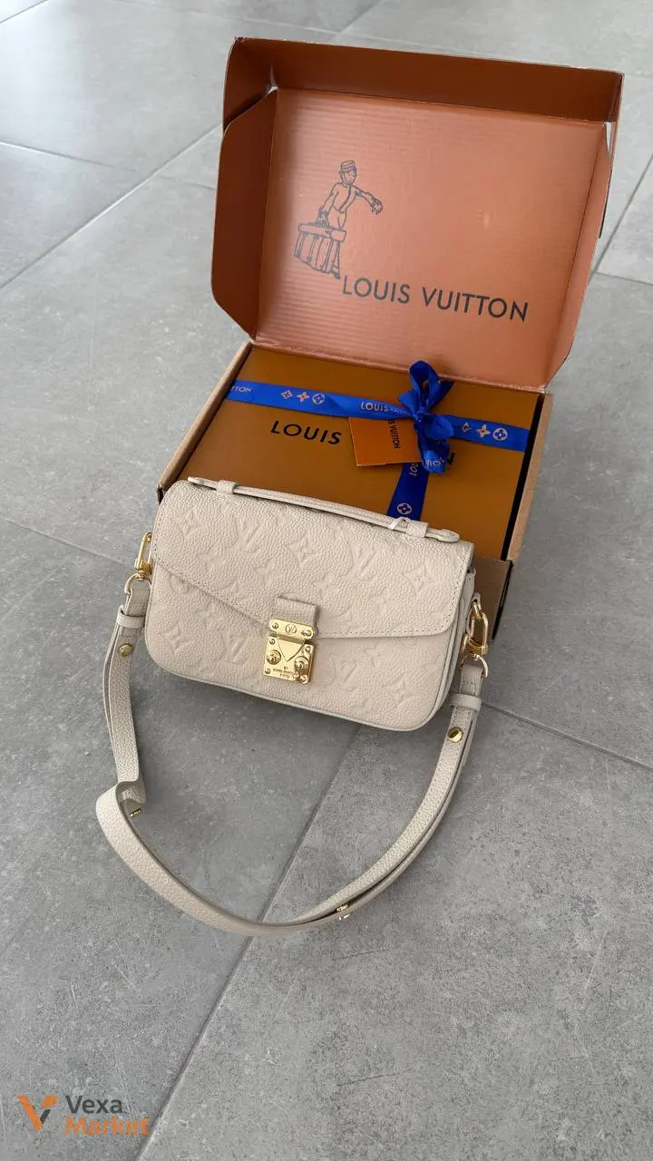 Louis Vuitton Metis сумка шкіра/канва — фото 7