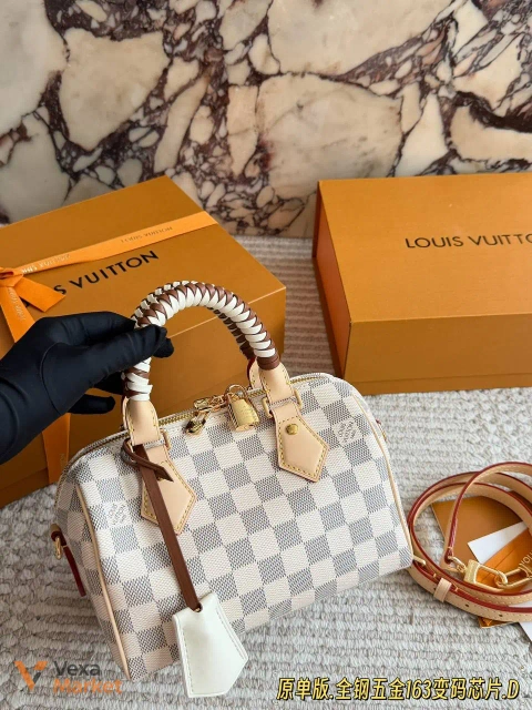 Louis Vuitton Speedy сумка натуральна шкіра