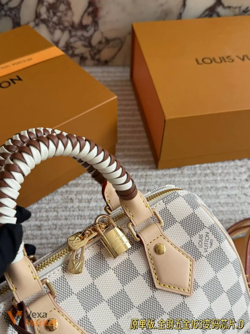 Louis Vuitton Speedy сумка натуральна шкіра — фото 2