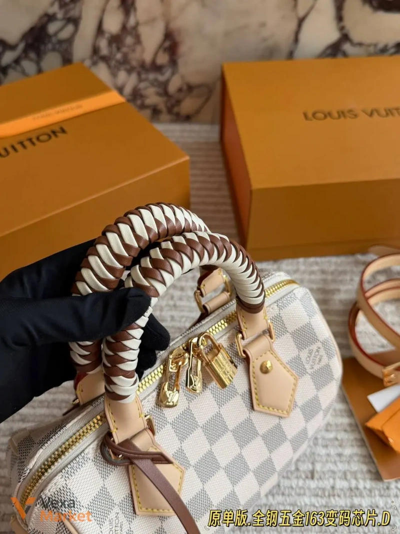 Louis Vuitton Speedy сумка натуральна шкіра — фото 8
