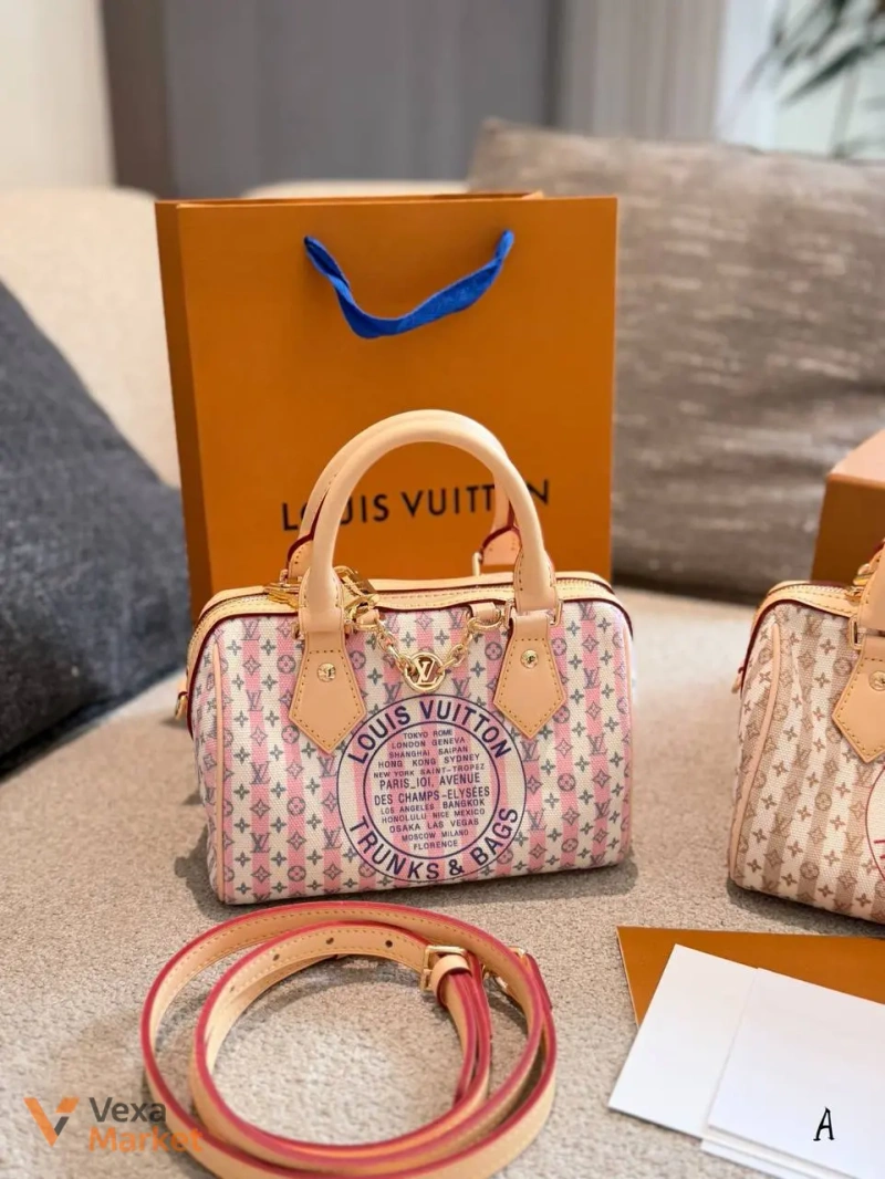 Louis Vuitton Speedy сумка з натуральної шкіри 20 x 15 см — фото 2