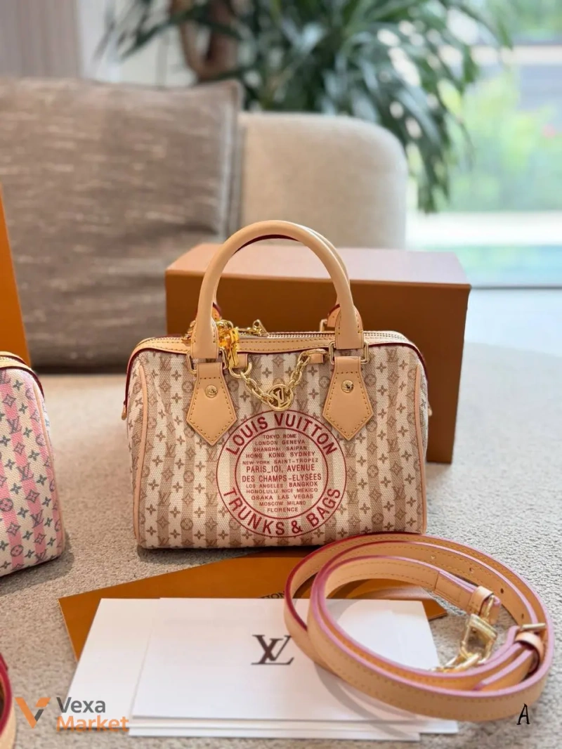 Louis Vuitton Speedy сумка з натуральної шкіри 20 x 15 см — фото 3