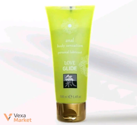 Лубрикант анальний Shiatsu Love Glide на водній основі, 100 мл