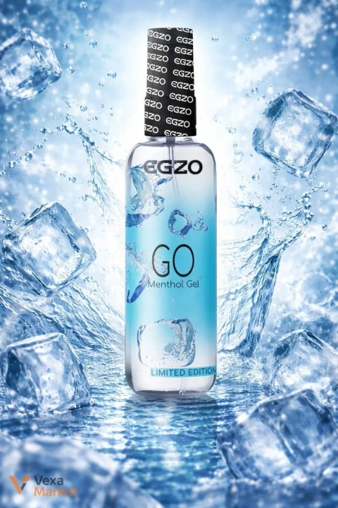 Лубрикант EGZO GO Menthol Gel з охолоджуючим ефектом, 100мл