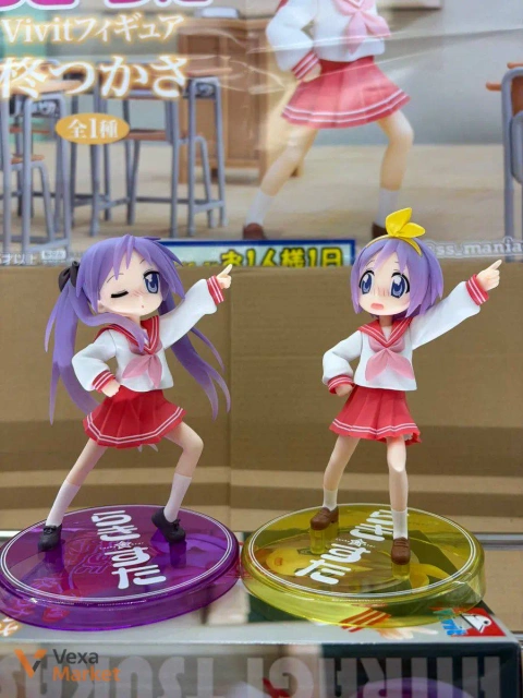 Lucky Star Фигурка Кагами Хираги и Цукасы Микамото