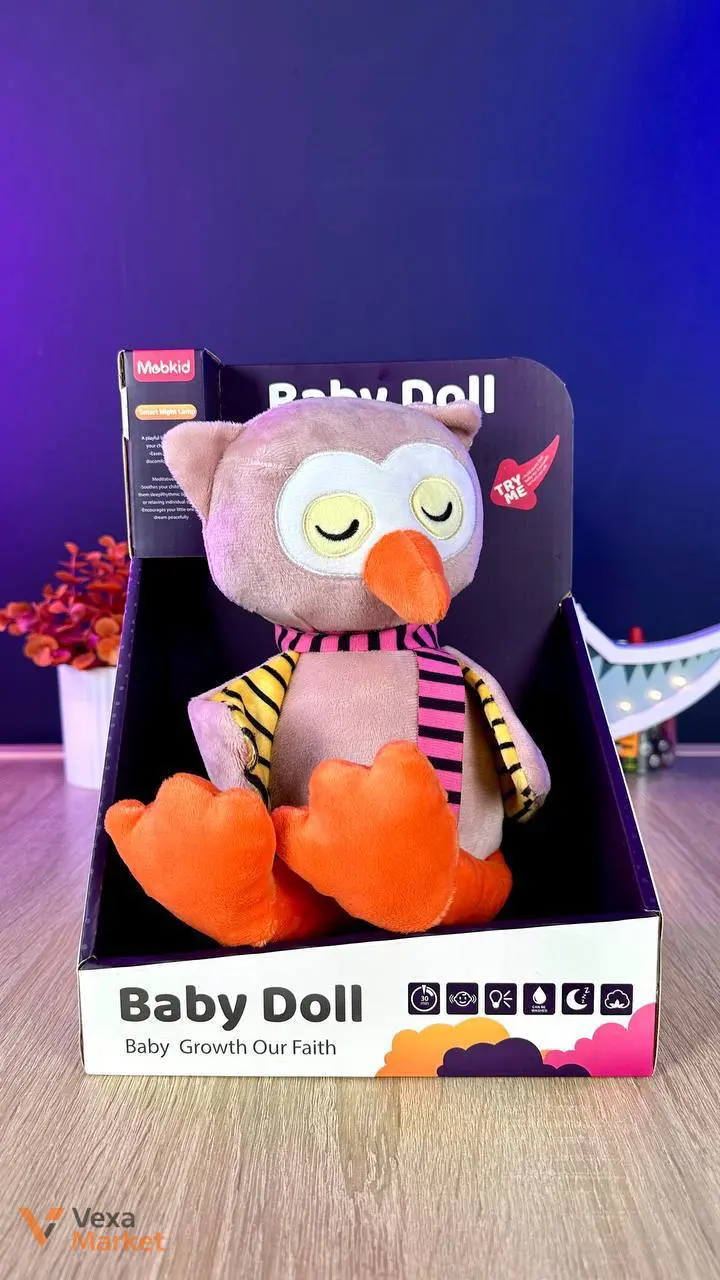 М'яка іграшка Mobkid Baby Doll — фото 5