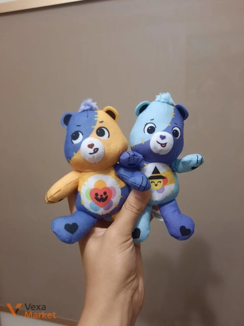 М'які іграшки брелоки Squishmallows, цуценята, ведмедики — фото 7