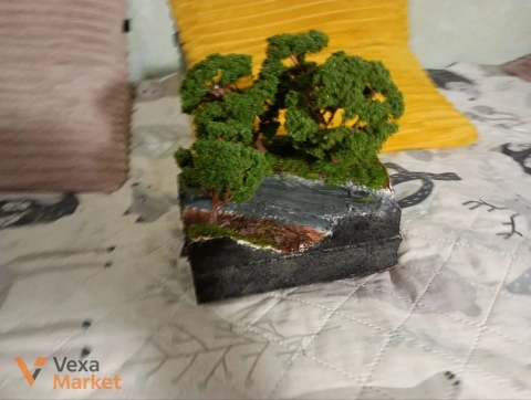 Макет ландшафта ручної роботи 1:64