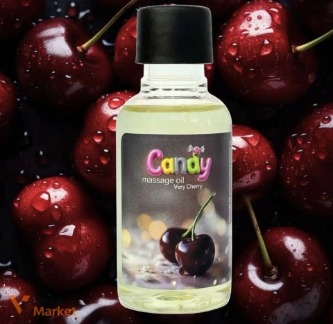 Масажна олія Candy з ароматом Вишні, 50 мл