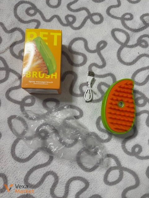 Масажна щітка для тварин Pet Brush