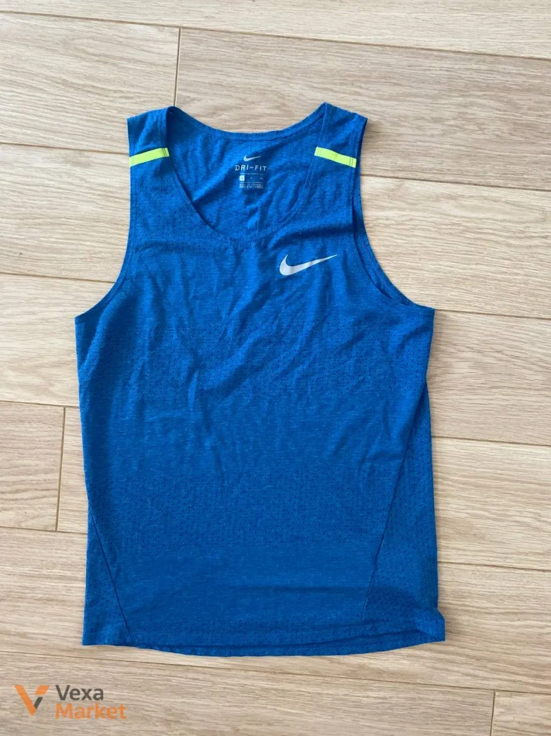 Майка Nike Breathe Tank Tailwind Cool чоловіча синя розмір S — фото 3