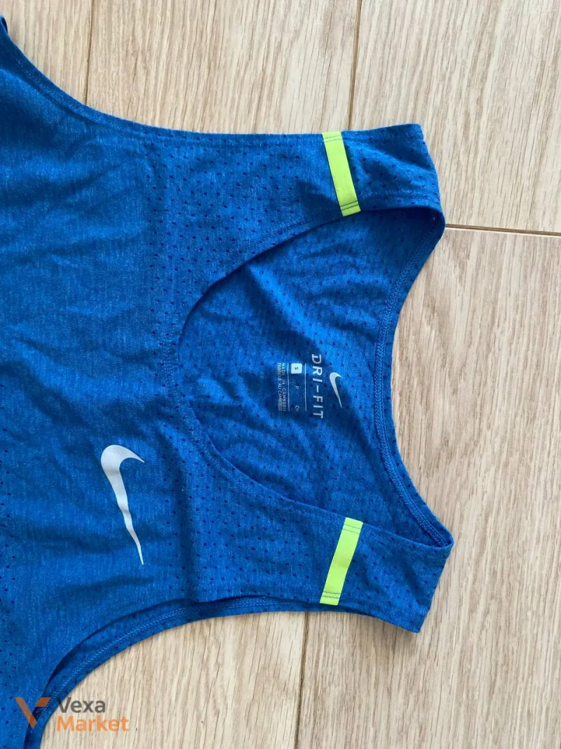 Майка Nike Breathe Tank Tailwind Cool чоловіча синя розмір S — фото 5